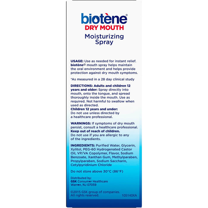 Biotene Spray Hidratante para Boca Seca 1.5oz 1Ct