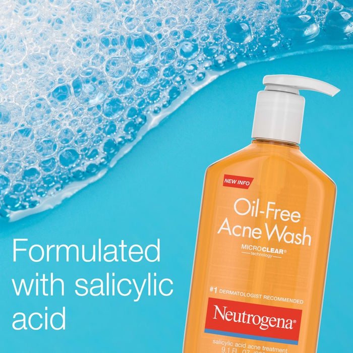 Neutrogena Oil-Free Acne Wash with Salicylic Acid 9.1oz