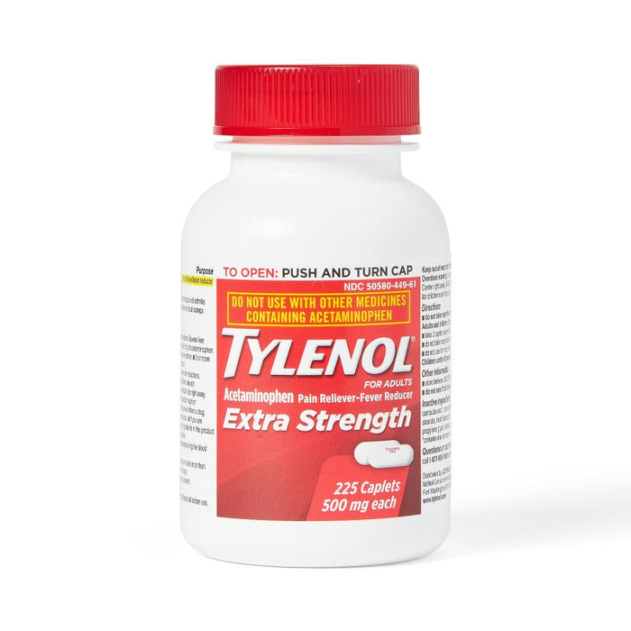 Tylenol cápsulas extrafuertes 225 unidades