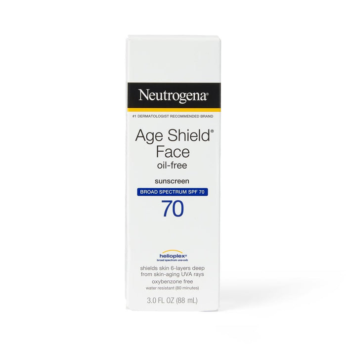 Loción facial Neutrogena Age Shield, SPF 70, 3 oz 1 unidad 