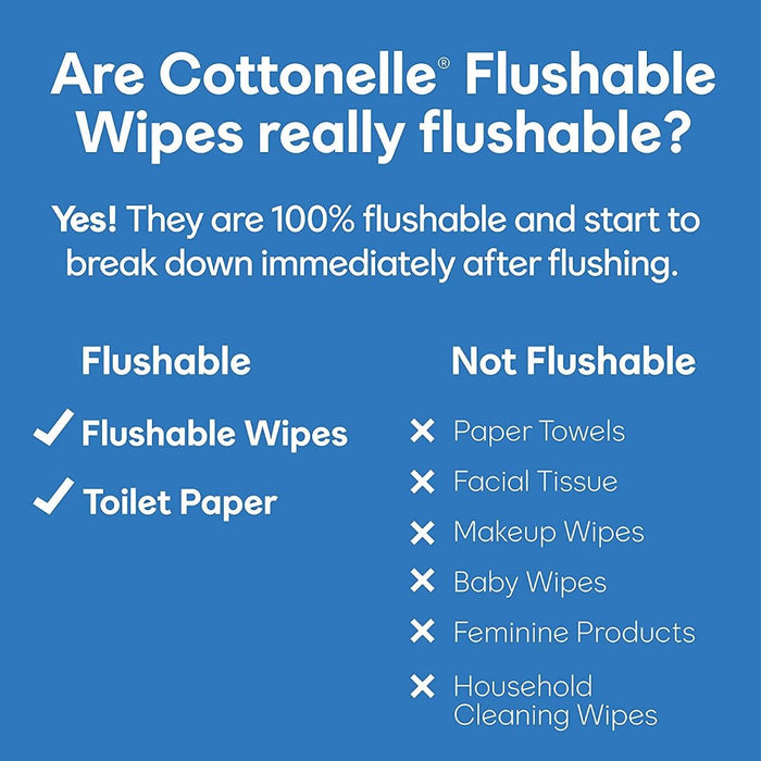 Toallitas desechables Cottonelle Fresh, 168 unidades