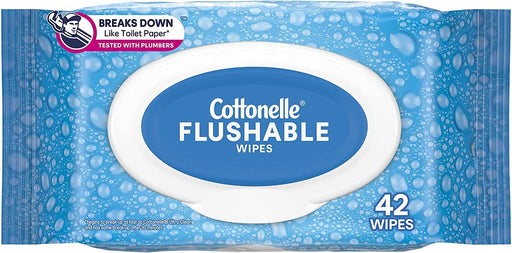 Toallitas húmedas desechables Cottonelle, 42 unidades