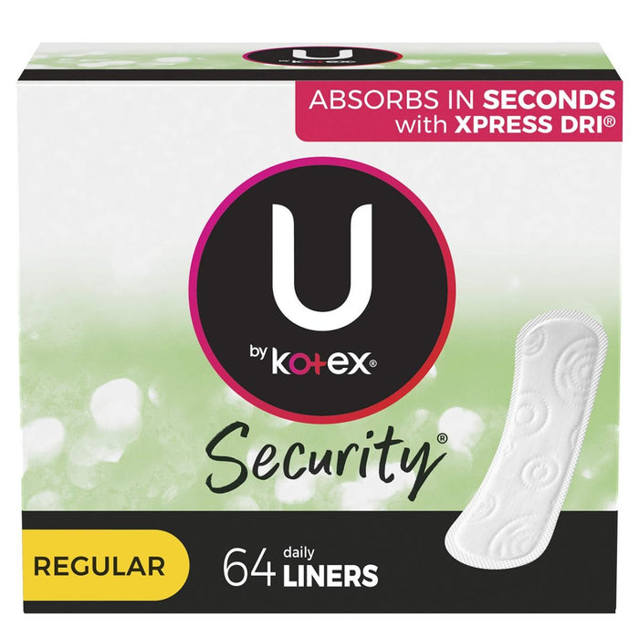 Protegeslips Diarios Regulares U by Kotex Security 