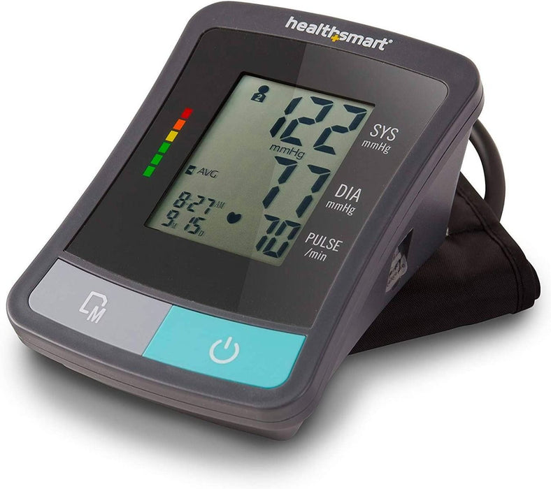 HealthSmart Digital Standard Blood Pressure Monitor with Automatic Adult Arm Cuff 1Ct