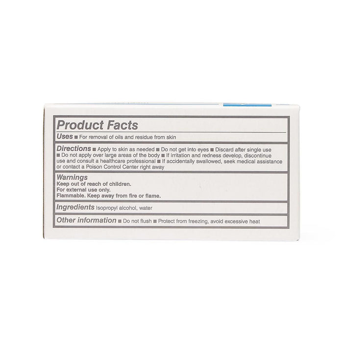 Medline Isopropyl Alcohol Prep Pad 1.125x2.375 200Ct