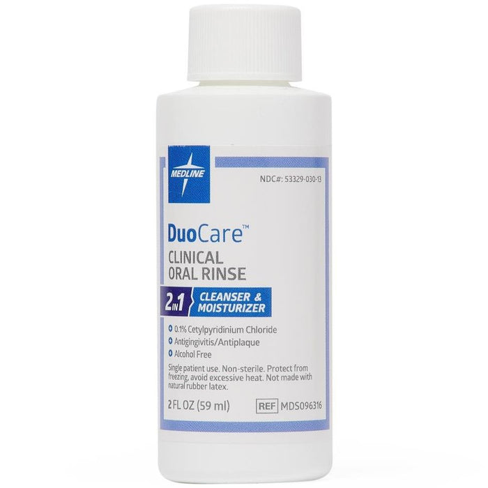 DuoCare Clinical 2-in-1 Oral Rinse 2oz 1Ct