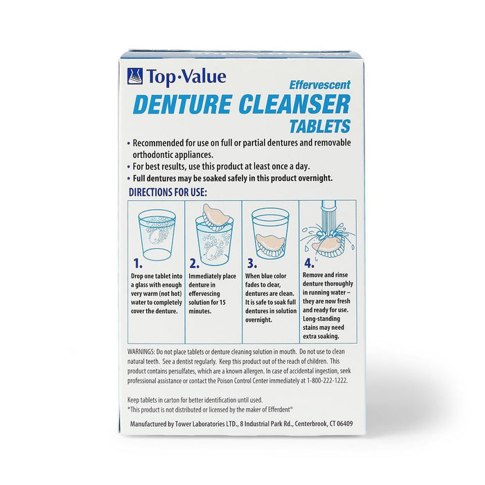 Denture Cleanser Tablets 90Ct