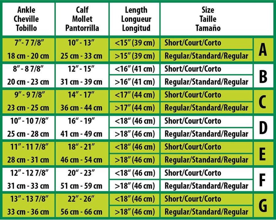 CURAD Knee Compression Hosiery 15-20mmHg Tan Reg 1Pr