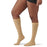 CURAD Knee Compression Hosiery 8-15mmHg Tan Regular 1Pr