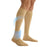 CURAD Knee Compression Hosiery 15-20mmHg Tan Reg 1Pr