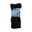 Dr. Scholl's Diabetic and Circulatory Crew Socks, Black, Size Men's M/L 4Pr