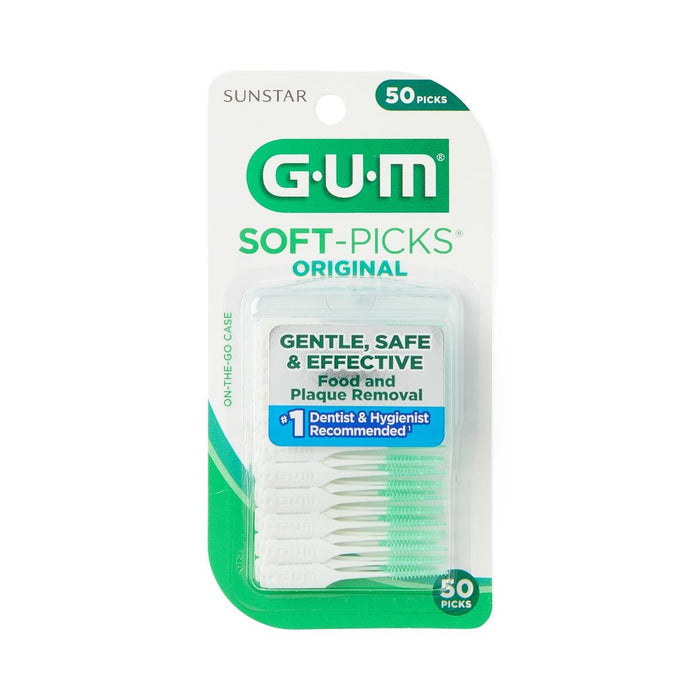 Gum Soft-Picks Púas dentales originales 50 ct