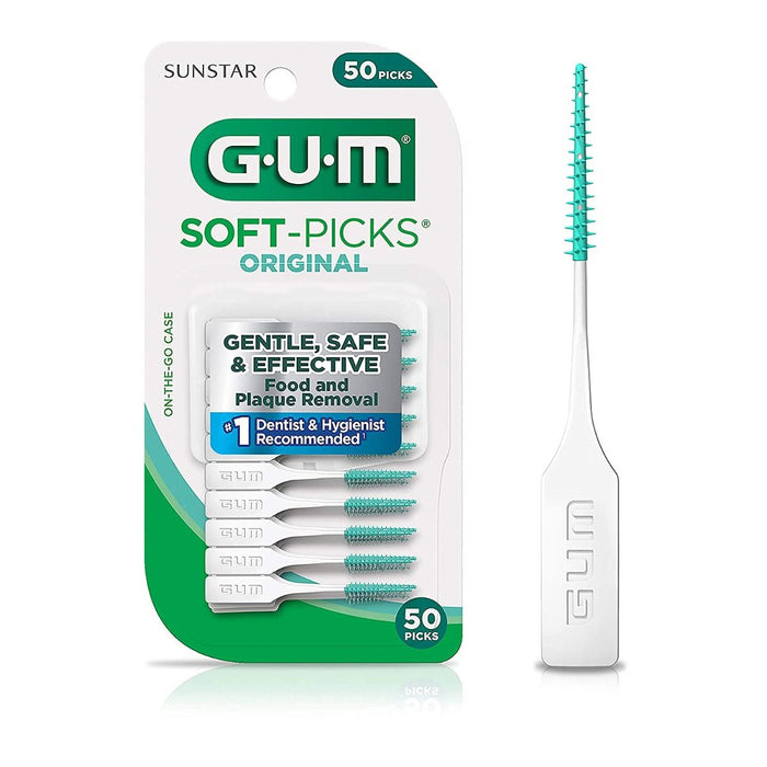 Gum Soft-Picks Púas dentales originales 50 ct