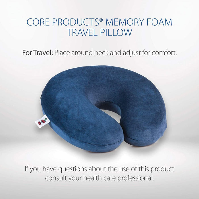 Core Memory Foam Travel Neck Pillow 1Ct