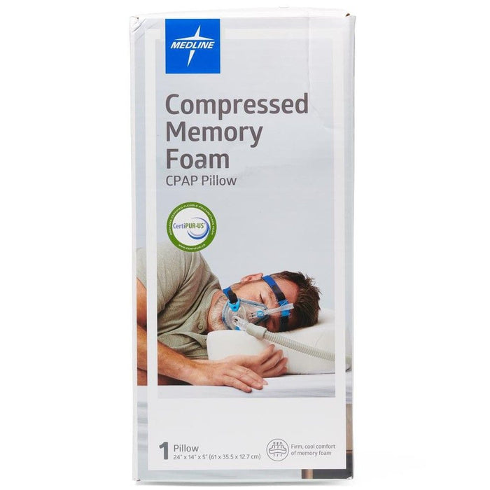 Compressed Memory Foam CPAP Pillow 24x14in