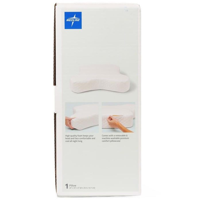 Compressed Memory Foam CPAP Pillow 24x14in