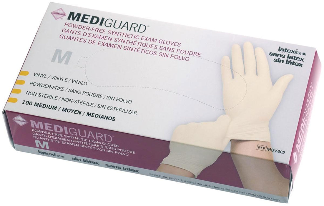 MediGuard Stretch Vinyl Exam Gloves