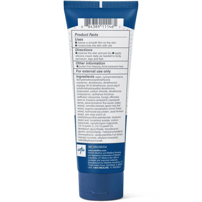 Medline Remedy Crema para la piel de silicona clínica 4 oz 1 unidad 