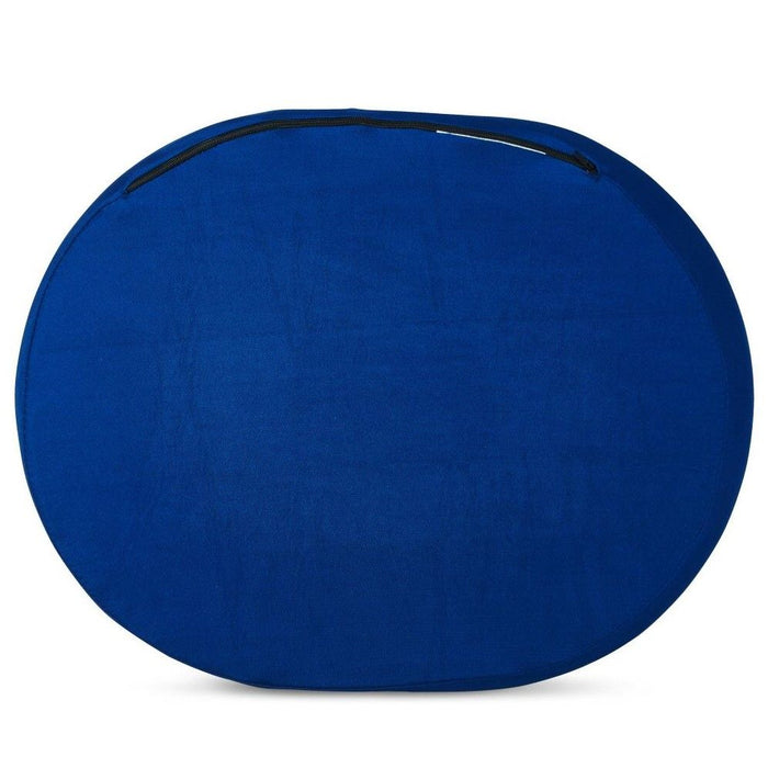 Medline Compressed Foam Ring Cushion, Blue 1Ct