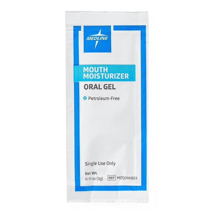 Medline Mouth Moisturizer Oral Gel 3g Pkt 1Ct