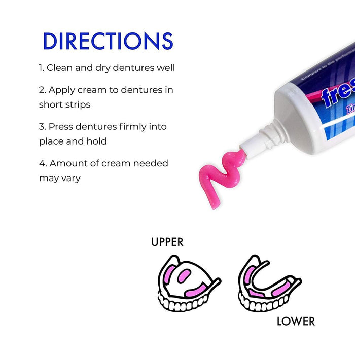 Extra Strength Denture Adhesive Mint 2oz 1Ct
