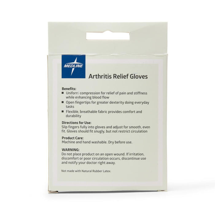 CURAD Guantes de Compresión para Alivio de la Artritis Gris 1Par