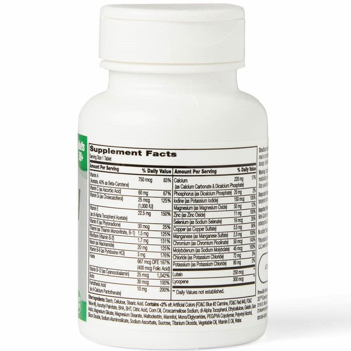 Multivitamin with Minerals for Seniors Age 50+, Tablet 60Ct