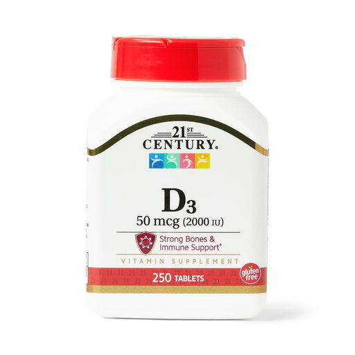 Vitamina D3 Comprimidos 50mcg 250Ct