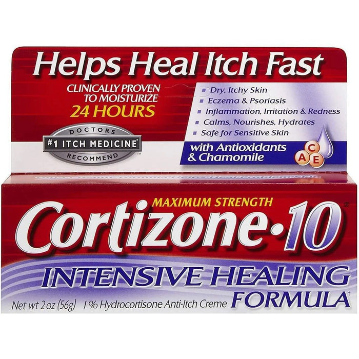 Cortisone 10 Intensive Healing Anti-Itch Cream 2oz 1Ct