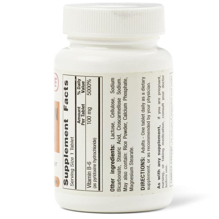 GeriCare Vitamin B-6 Tablet 100mg 100Ct