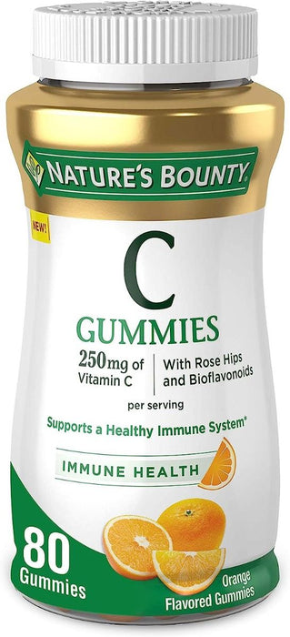 Gomitas de vitamina C Nature's Bounty 250 mg 80 unidades 