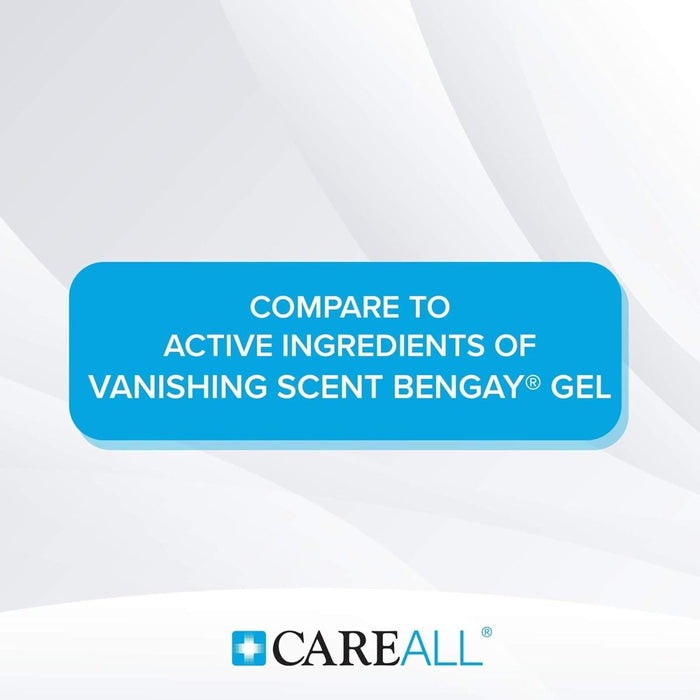 CareAll Muscle Joint Vanishing Scent Gel Menthol 3oz 1Ct