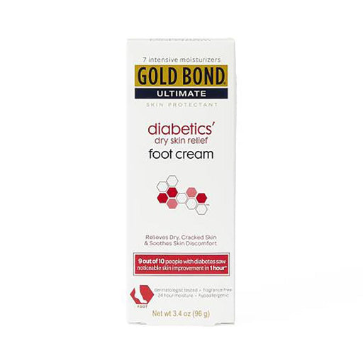 Gold Bond Ultimate Medicated Diabetic Foot Cream 3.4oz 1Ct