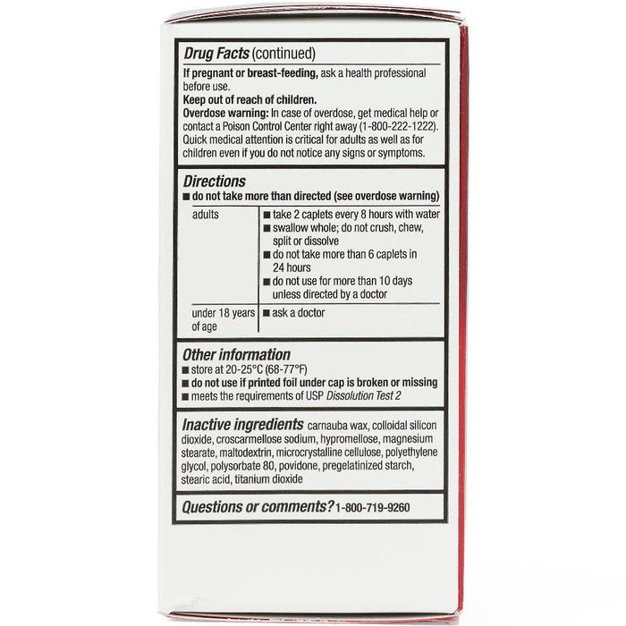 GoodSense Dolor de artritis Acetaminofén Ex Fuerza 650 mg, tableta 100 ct 