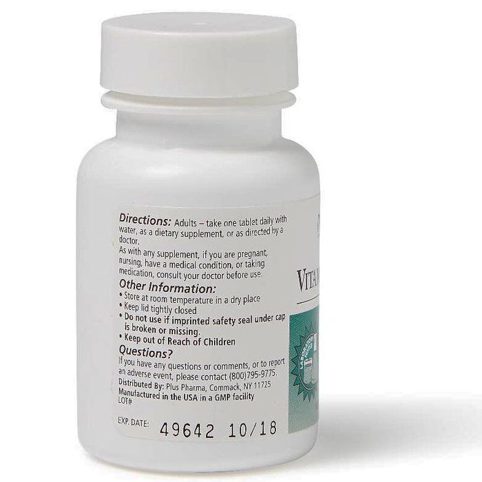 Tableta de vitamina D3 1000 UI 100 Ct