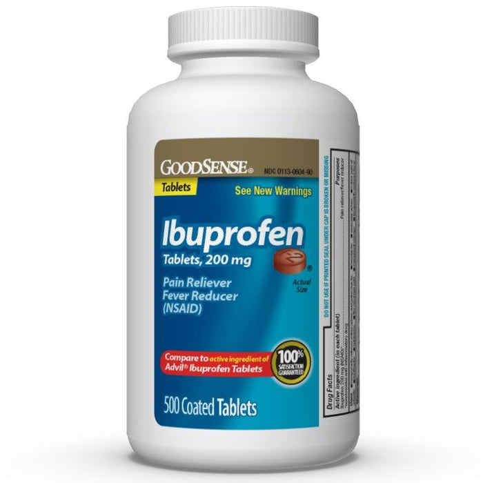 GoodSense Ibuprofen Tablets 200mg 500Ct