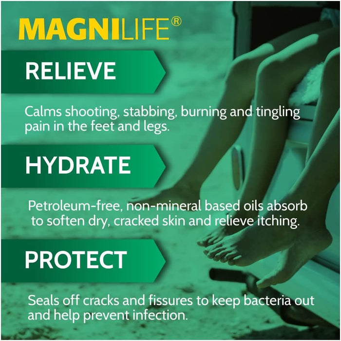 MagniLife DB Crema para pies para aliviar el dolor diabético, 4 oz 