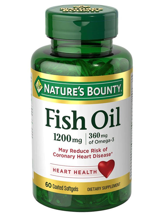 Nature's Bounty Fish Oil 1200mg 60Ct