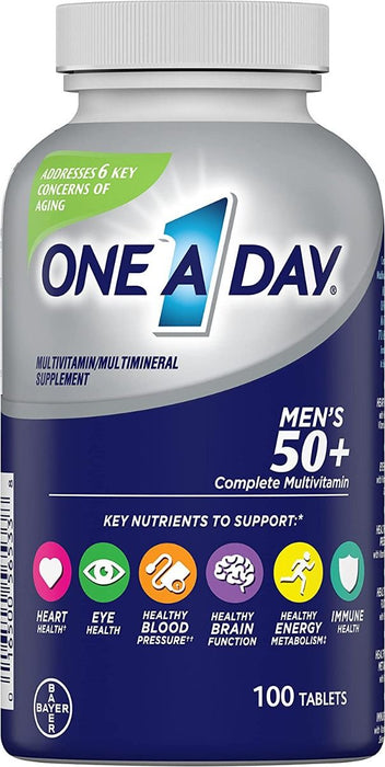 One-A-Day Men's 50+ Healthy Advantage Multivitamins 100Ct