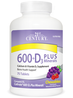 Chewable Calcium with Vitamin D3