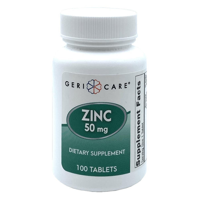 GeriCare Zinc Sulfate Tablet 50mg 100Ct