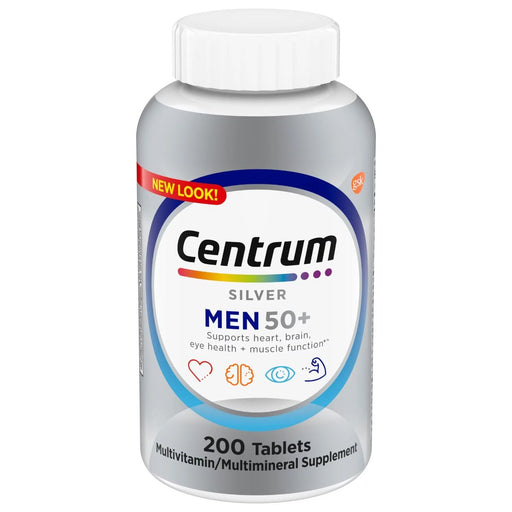 Centrum Silver Men's 50+ Tablets, 200Ct