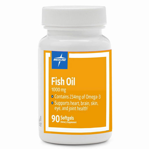 Medline Fish Oil Softgel 1000mg 90Ct