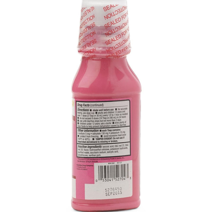 Líquido para aliviar el estómago Guardian Pink-Bismuth, 8 oz, 1 unidad 