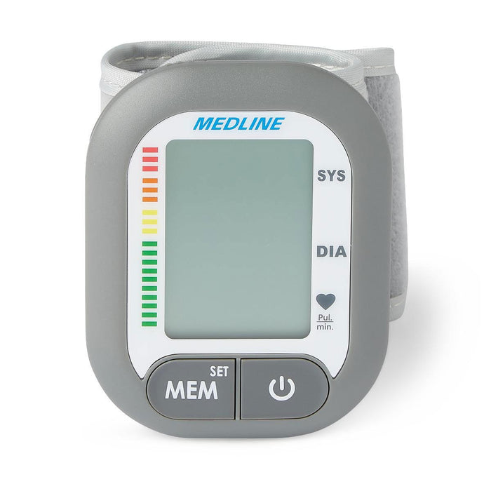 Medline Deluxe Monitor digital de presión arterial de muñeca 1 unidad