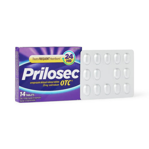 Prilosec OTC Tableta para aliviar la acidez estomacal 14 unidades 