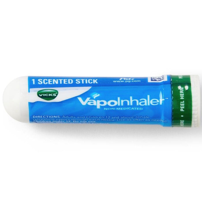 Vicks VapoInhaler Inhalador nasal no medicinal, aroma a mentol