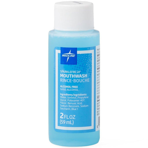 Medline SparkleFresh enjuague bucal sin alcohol 2oz 1Ct 