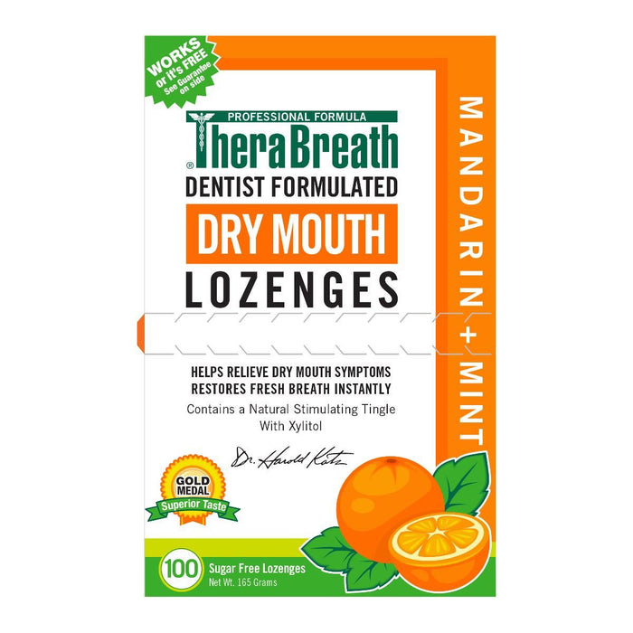 TheraBreath Dry Mouth Lozenge 100Ct