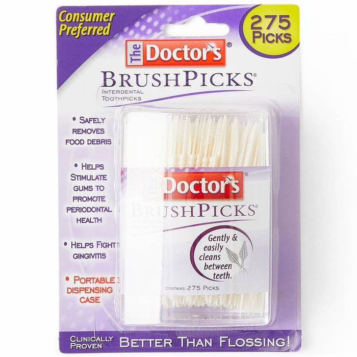 Medtech Oral Brush Picks 275Ct